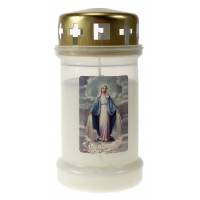 Kaars 3D / KK / wit / Wonderbare 
