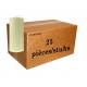 Carton de 12 bougies 200 X 80 Ivoire