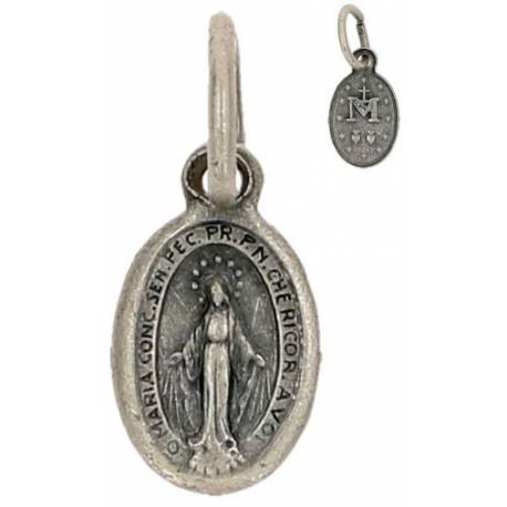 Médaille 9 mm Ov - Miraculeuse - Métal Agté