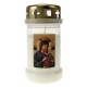 Bougie 3J / CD / blanc / Perpétuel Secours