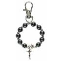 Porte-clefs / Dizainier - Hématite