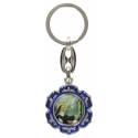 Porte-Clefs Ste Rita 900 X 35 Mm Email Bleu