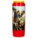 Noveenkaars / rood / Heilige Michael 