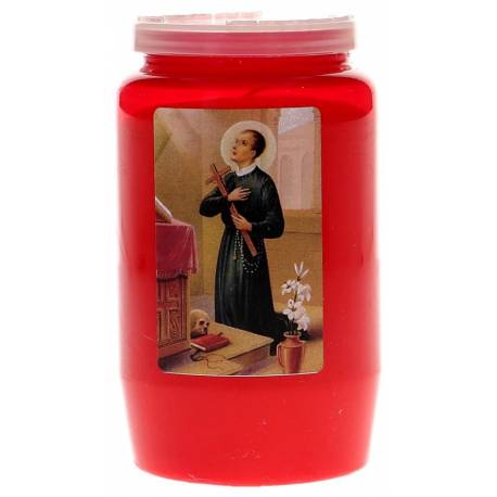Kaars 3 Dagen / rood / H Gerardus 