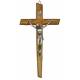 Croix Murale - 17 cm - Bois d'olivier