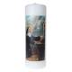 Bougie 180 X 60 mm - Blanc - Ste Rita