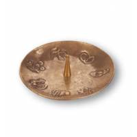 Kaarsenhouder Brons 14 Cm 7 Symbolen 