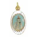 Medaille OLV met Kind - Blauw 