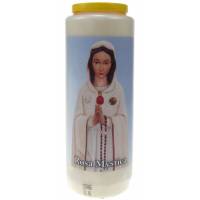 Neuvaine / blanc / Vierge Rosa Mystica