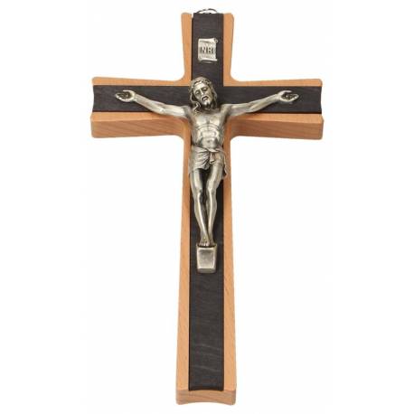 Kruisbeeld 19 cm Hout 