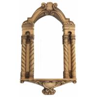 Niche 20 Cm 32 X 20 Bois Sculpte