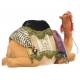 Chameau Couche/Bagages pour personnages de crèche de 20 cm Couleur