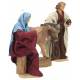 Houtsnijwerk Op Zoek Naar Een Herberg voor kerstfiguren van 20 cm / Gekleurd 