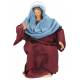 Houtsnijwerk Op Zoek Naar Een Herberg voor kerstfiguren van 20 cm / Gekleurd 