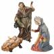 Sainte Famille : crèche de Noël en bois Ulrich 15 cm