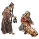 Sainte Famille : crèche de Noël en bois Ulrich 15 cm