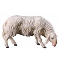 Mouton Broutant : crèche de Noël en bois Ulrich 15 cm
