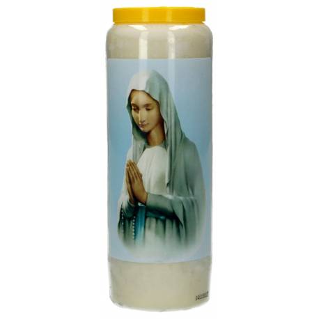 Neuvaine / blanc / Vierge priante