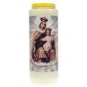 Neuvaine / blanc / Buste Vierge du Carmel