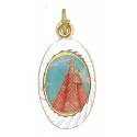 Medaille OLV met Kind - Rood 