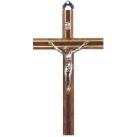 Croix Murale - 17 cm - Bois
