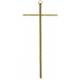 Croix Murale - 20 cm - Laiton martelé