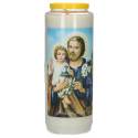 Neuvaine / blanc / St Joseph + Texte NL