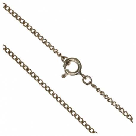Ketting 50 Cm Verzilverd 