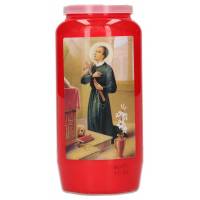 Kaars 6 Dagen / rood / H Gerardus 