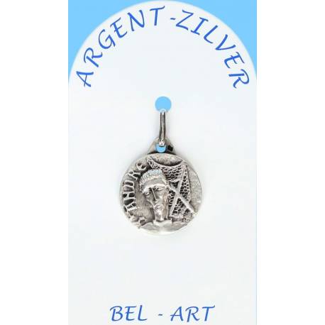 Medaille Zilver - H Andreas - 15 mm 
