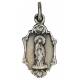 Médaille Vierge/écusson 15 X 10 mm - Métal Argenté