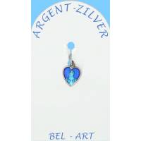 Medaille Zilver - Scherpenheuvel - Email Blauw 