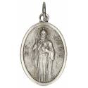 Médaille 22 mm Ov - St Judes - Revers relique