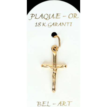 Croix Plaqué-Or - 25 x 15 mm