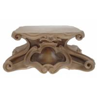 Houtsnijwerk Konsool/Staand 36 Cm / Houtkleur 