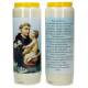 Noveenkaars / wit / H Antonius / gebed 
