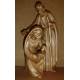 Bois Sculpte Ste Famille 30 Cm