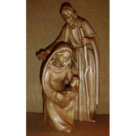 Bois Sculpte Ste Famille 30 Cm