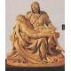 Pieta 75 Cm Michel-Ange Ton Bois 