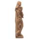 Statue 30 Cm - Vierge + Enfant - Ton Bois