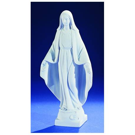 Miraculeuse - 22 cm - "marbre" blanc