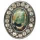 Medaille Aimantee Ste Rita Ov21x15 Strass