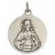 Medaille Scapulier - 30 mm - Metaal Verzilverd 