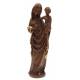 Beeld 25 cm - Maria met Kind - Houtkleur 