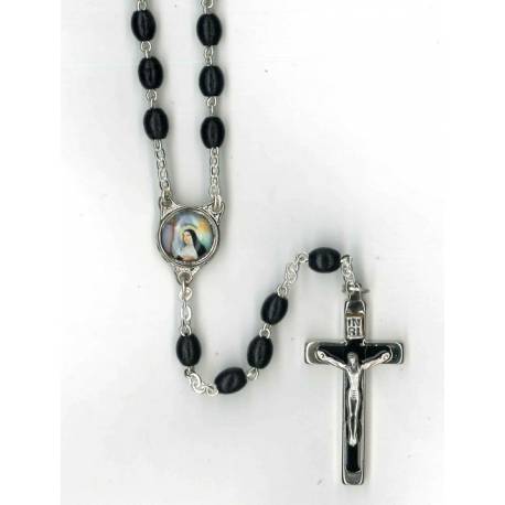 Rozenkrans - H Rita - Hout / Zwart 