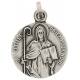 Medaille H Odillia - 18 mm - Metaal Verzilverd 