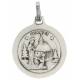 Médaille 18 mm Vierge Bx - Métal Agté