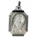 Médaille Vierge - 15 X H20 mm - Métal Argenté