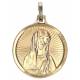 Medaille 18 mm OLV Bx - Metaal Verguld 