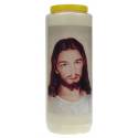 Neuvaine / blanc / Christ Miséricordieux/détail